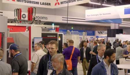 NOVAIR will be attending FABTECH 2023 in Chicago, 9/11-14 - Crowd Picture of Expo