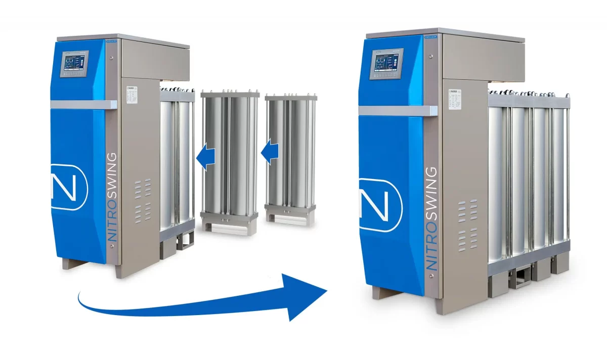 two novair nitroswing nitrogen generators