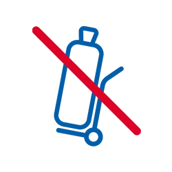 bottle crossed out icon